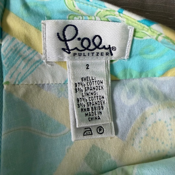 LILLY PULITZER Vintage Skort Size 2 - Picture 6 of 6